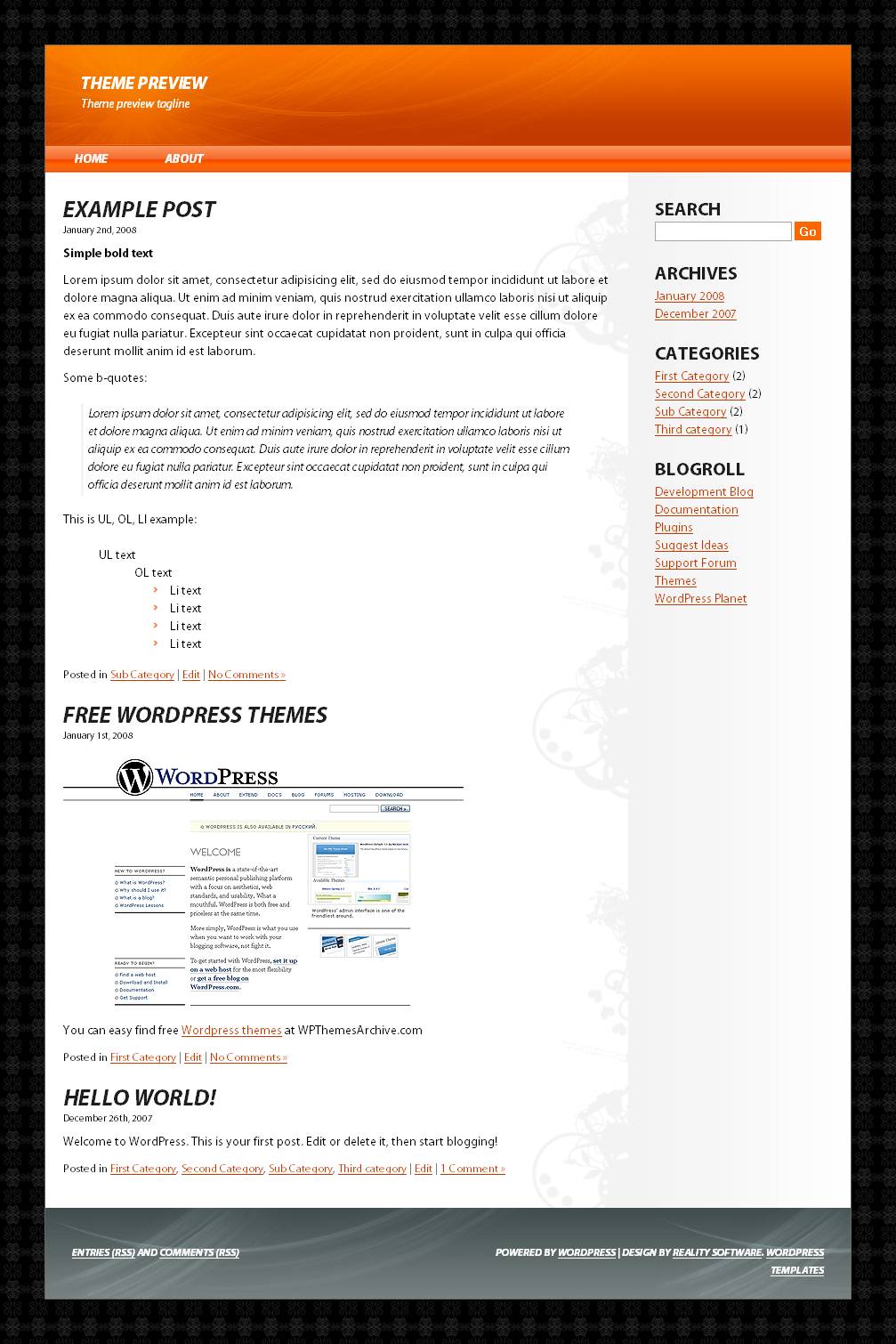 download Blacker theme