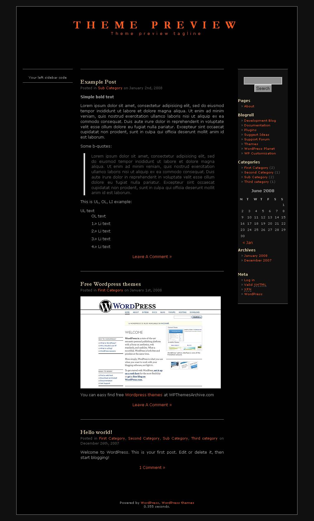 download 3c-Black-LetterHead theme