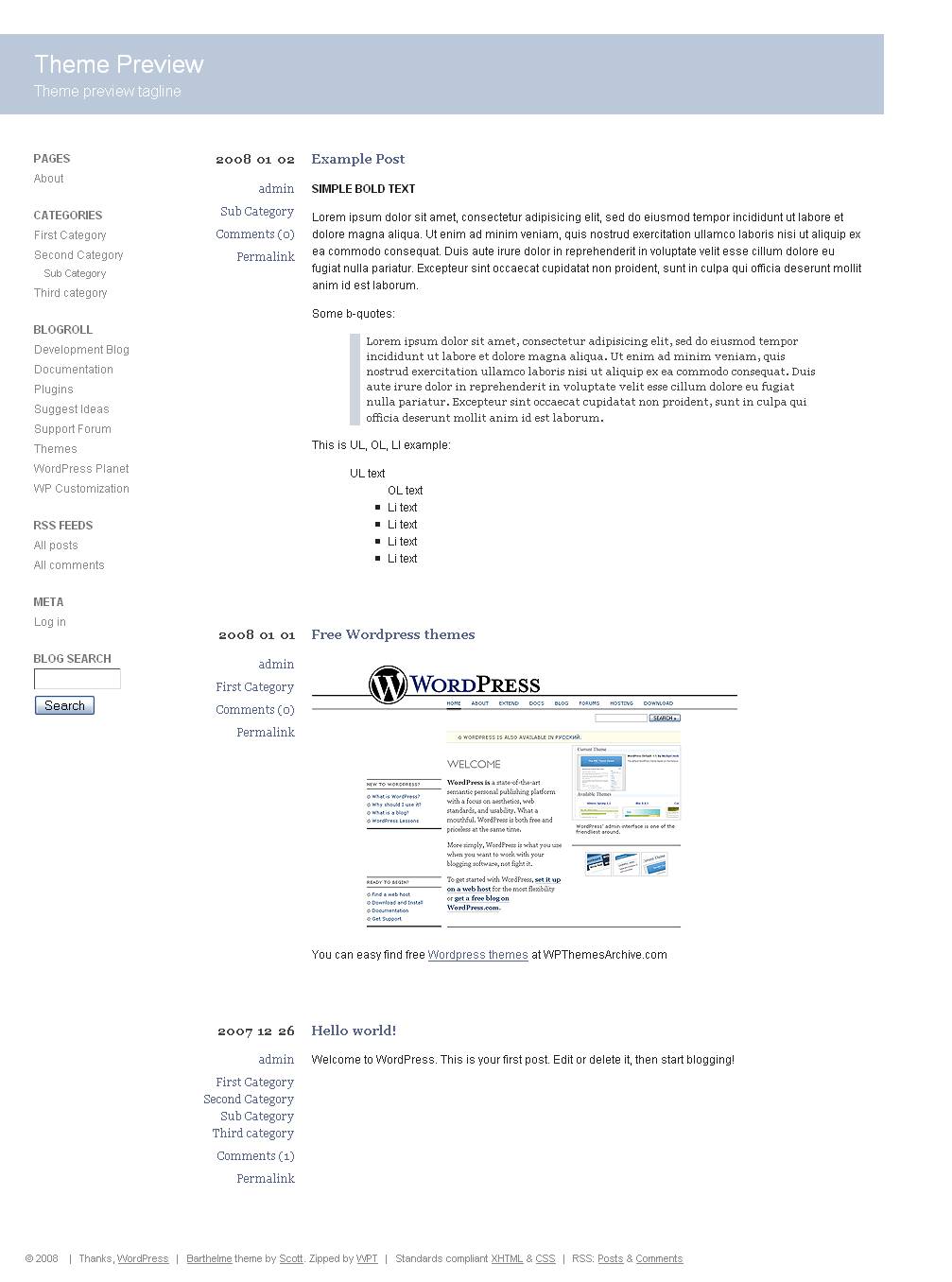 download Barthelme theme