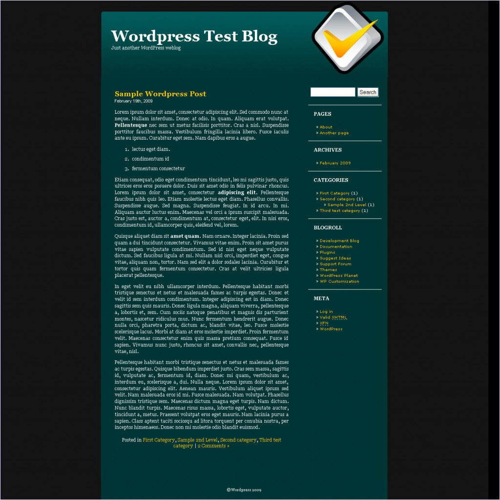 download Dark Grey and Blue theme
