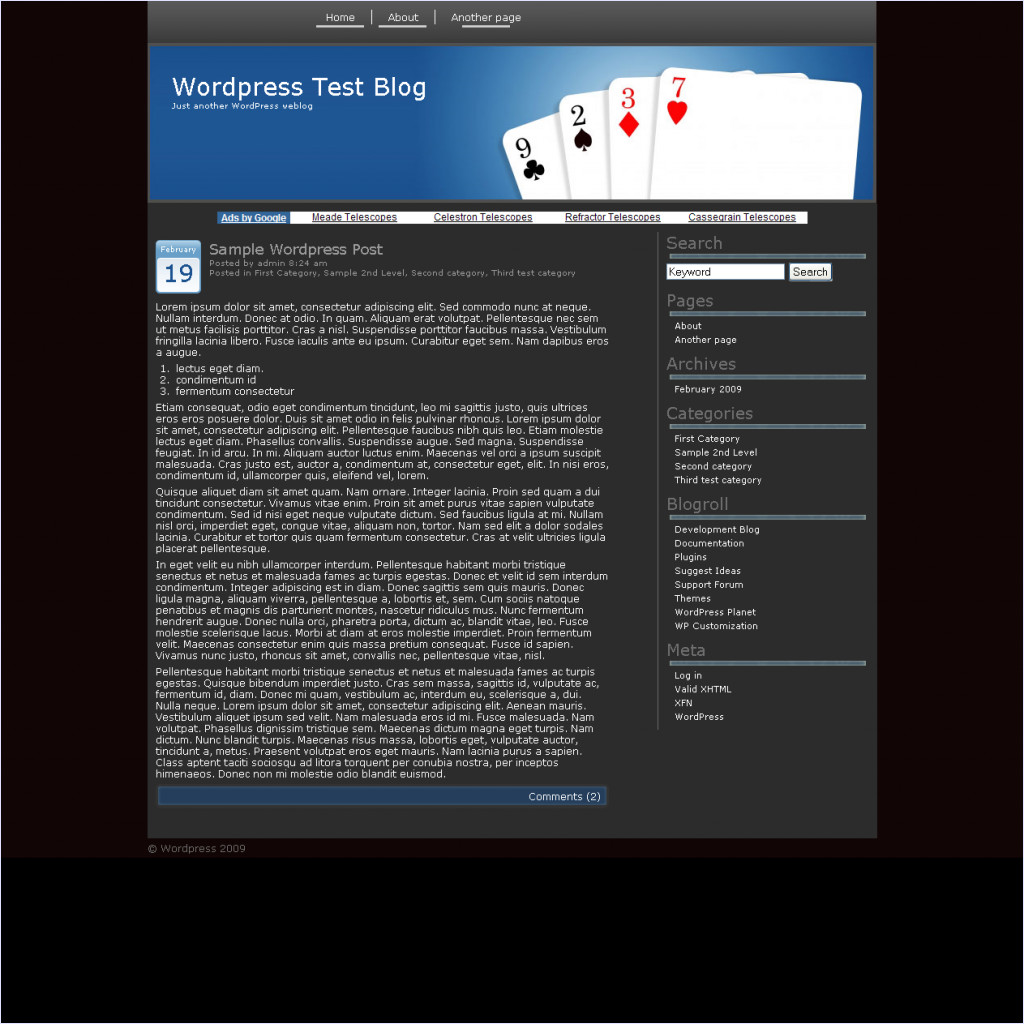 download Poker Nights theme