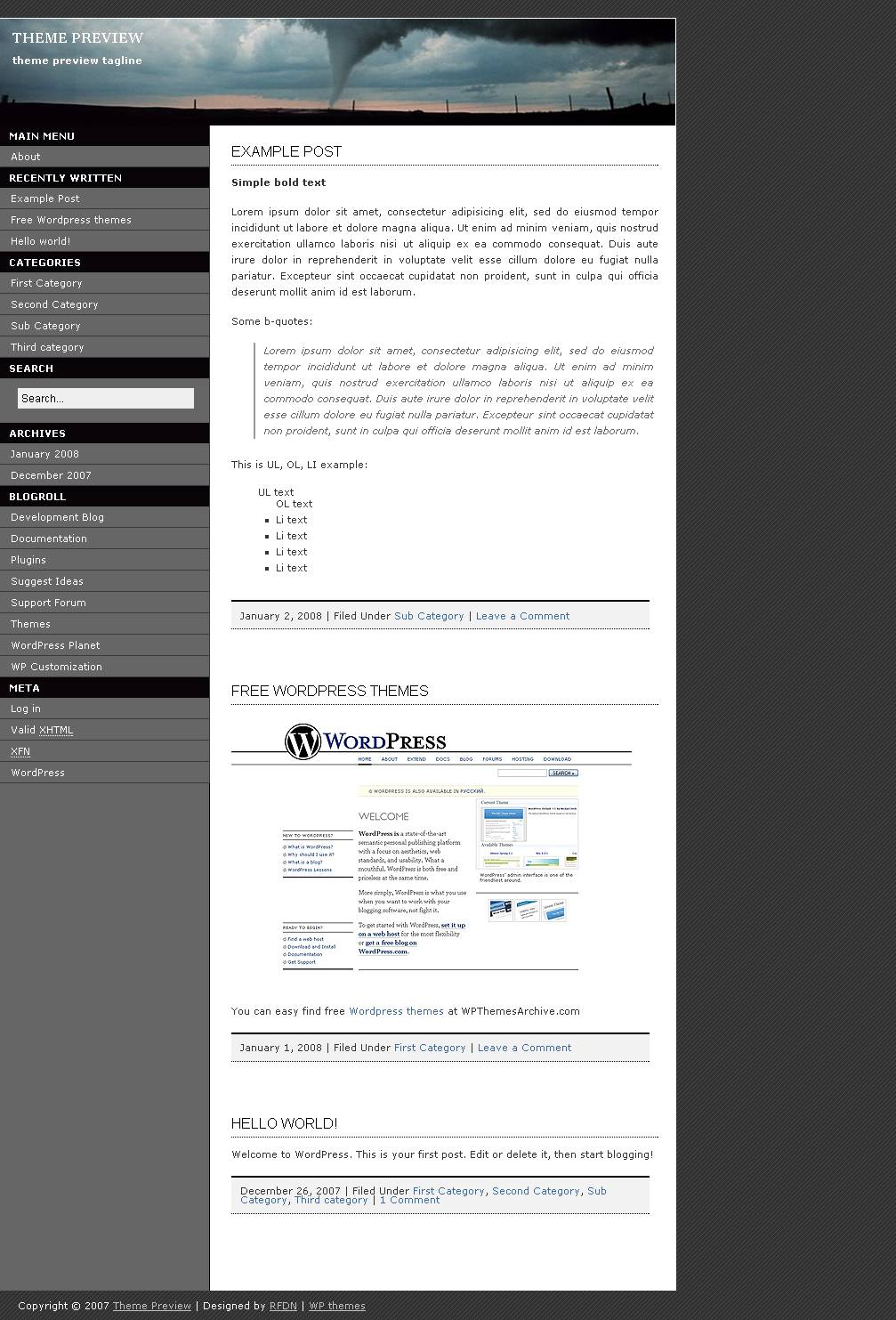 download Twister theme