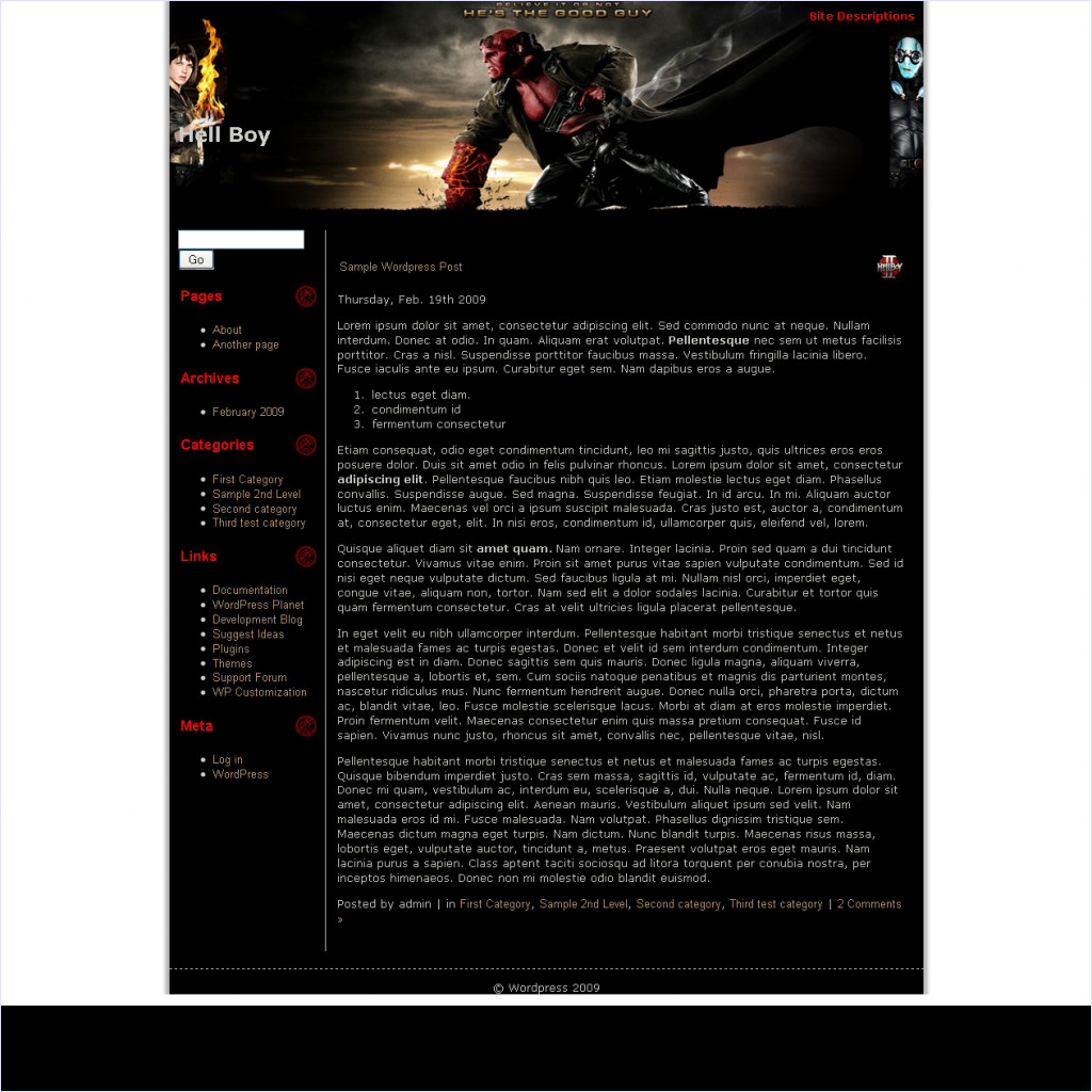 download HellBoy2 theme