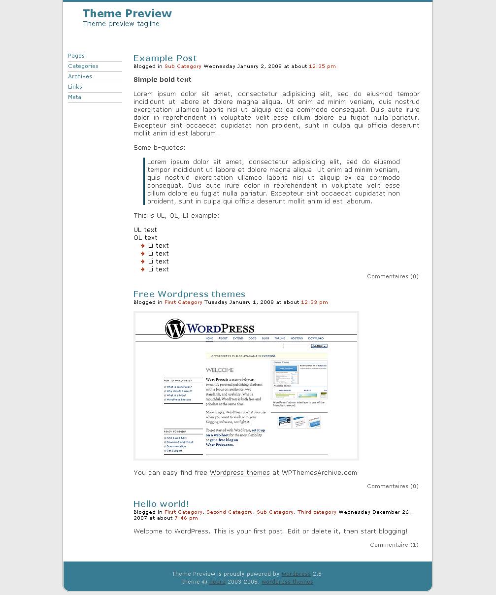 download Complicated theme