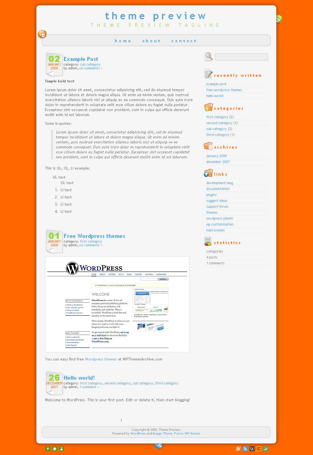 download Buggy Theme theme