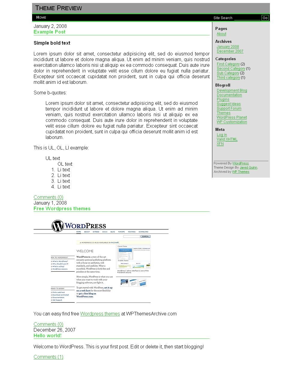 download LookSee (Green) theme