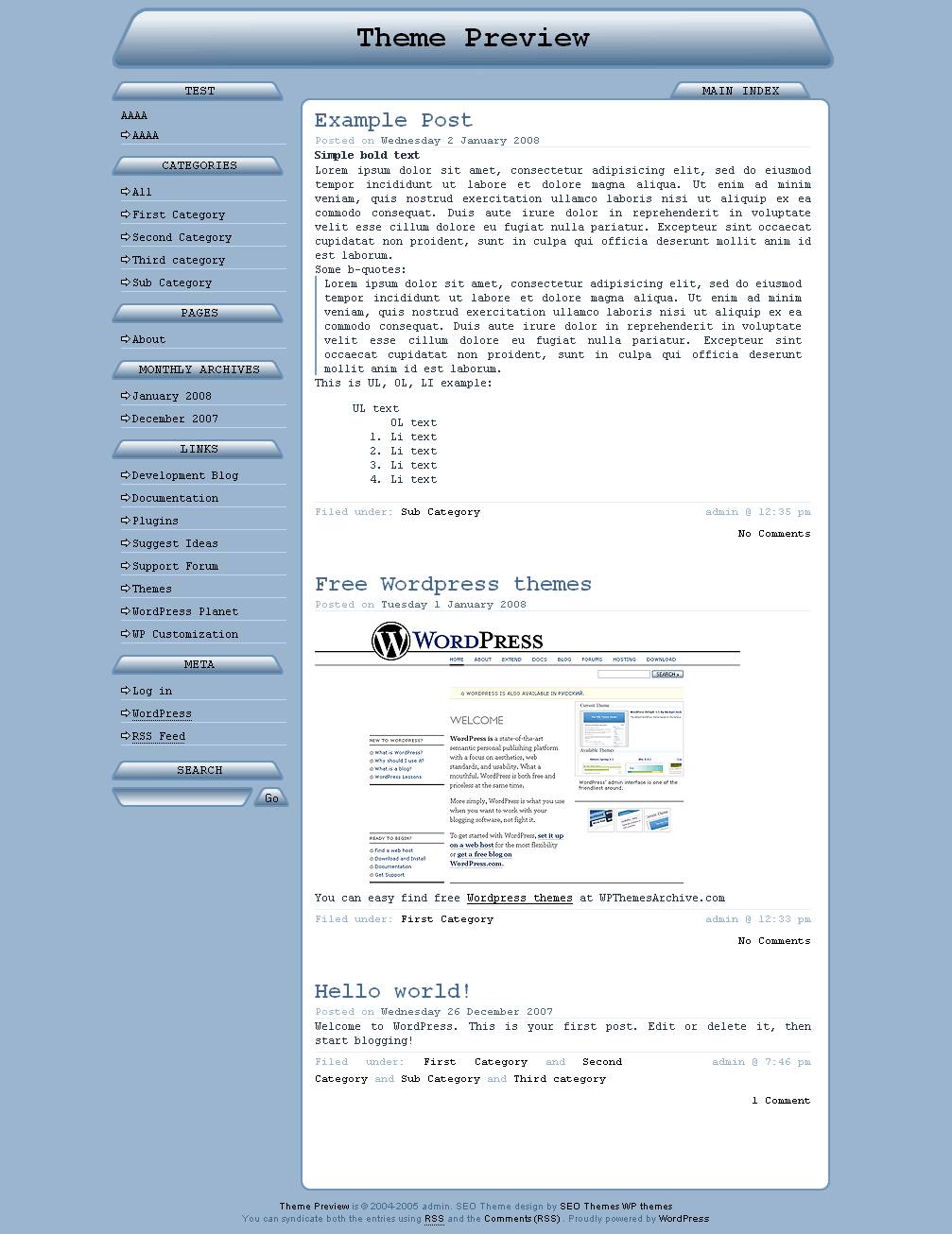 download Space Future Theme theme