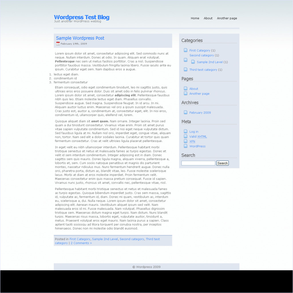 download WPpurewhite theme