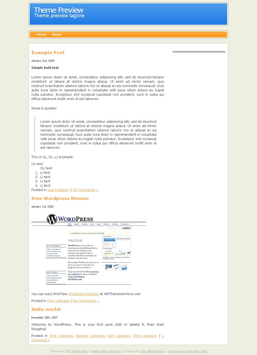 download Perfect theme