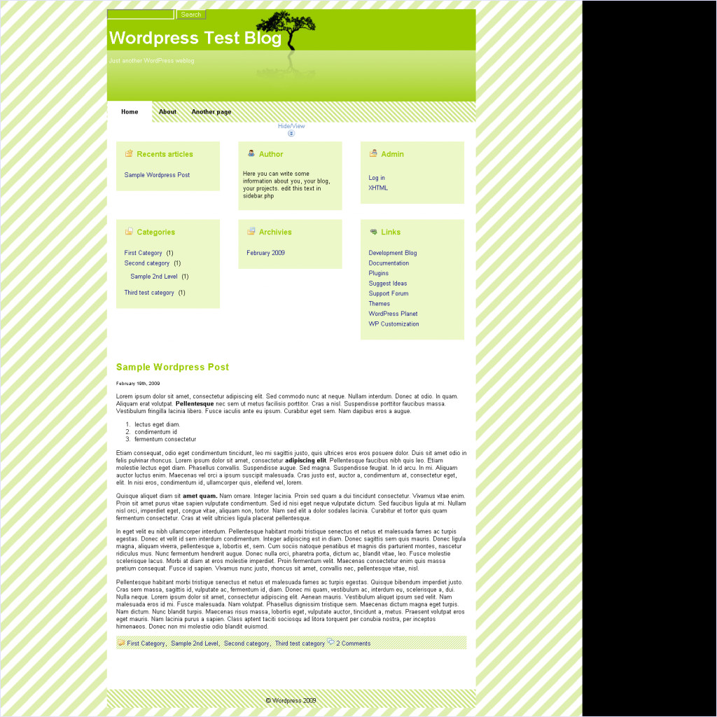 download Greenhill lite theme