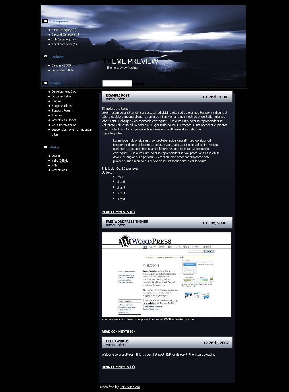 download Nature Light theme