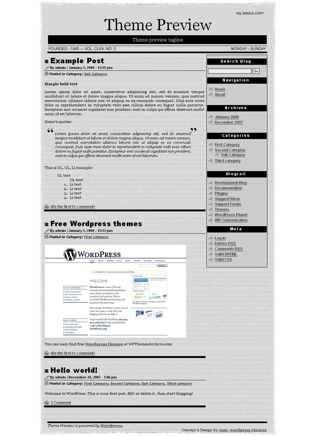 download Daily Digest theme