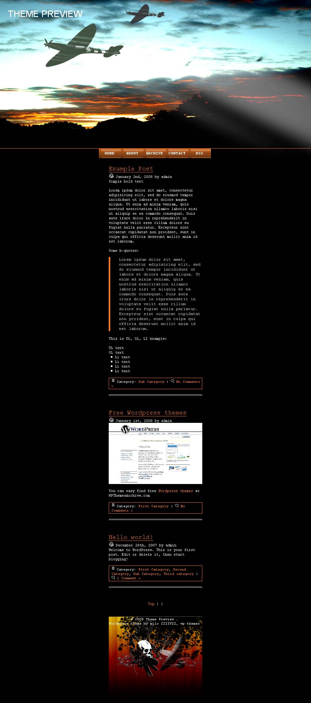 download Spitfire theme