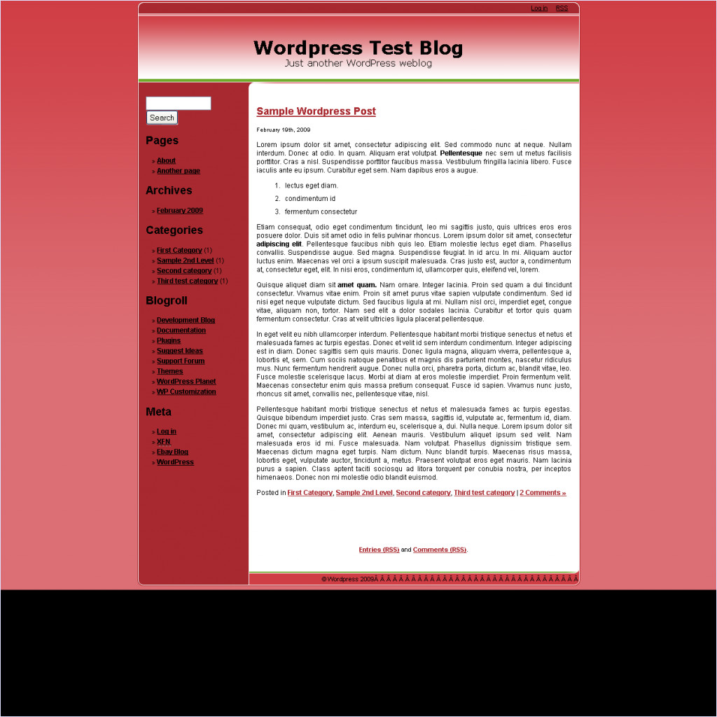 download Magenta and Green theme