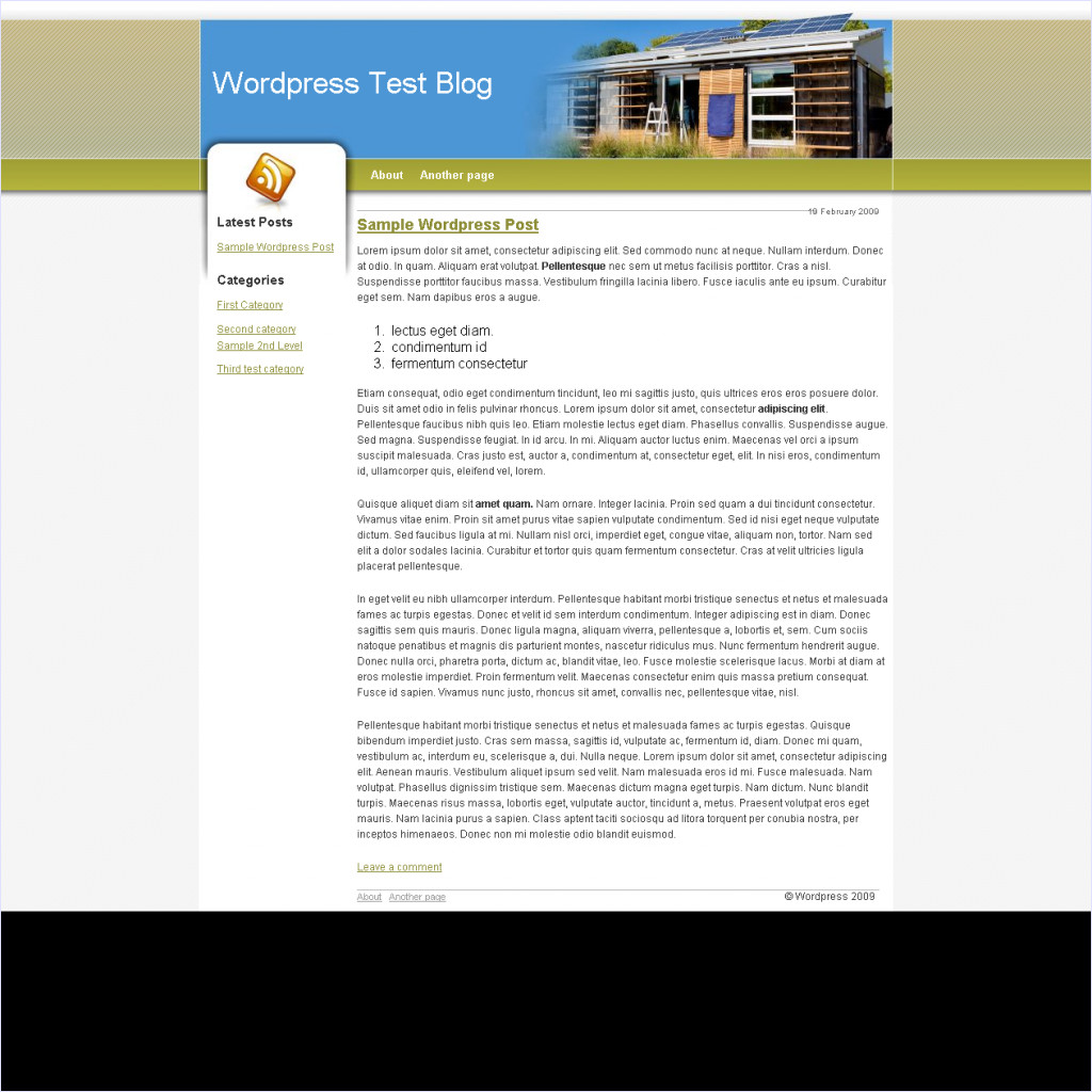 download EcoHomes theme