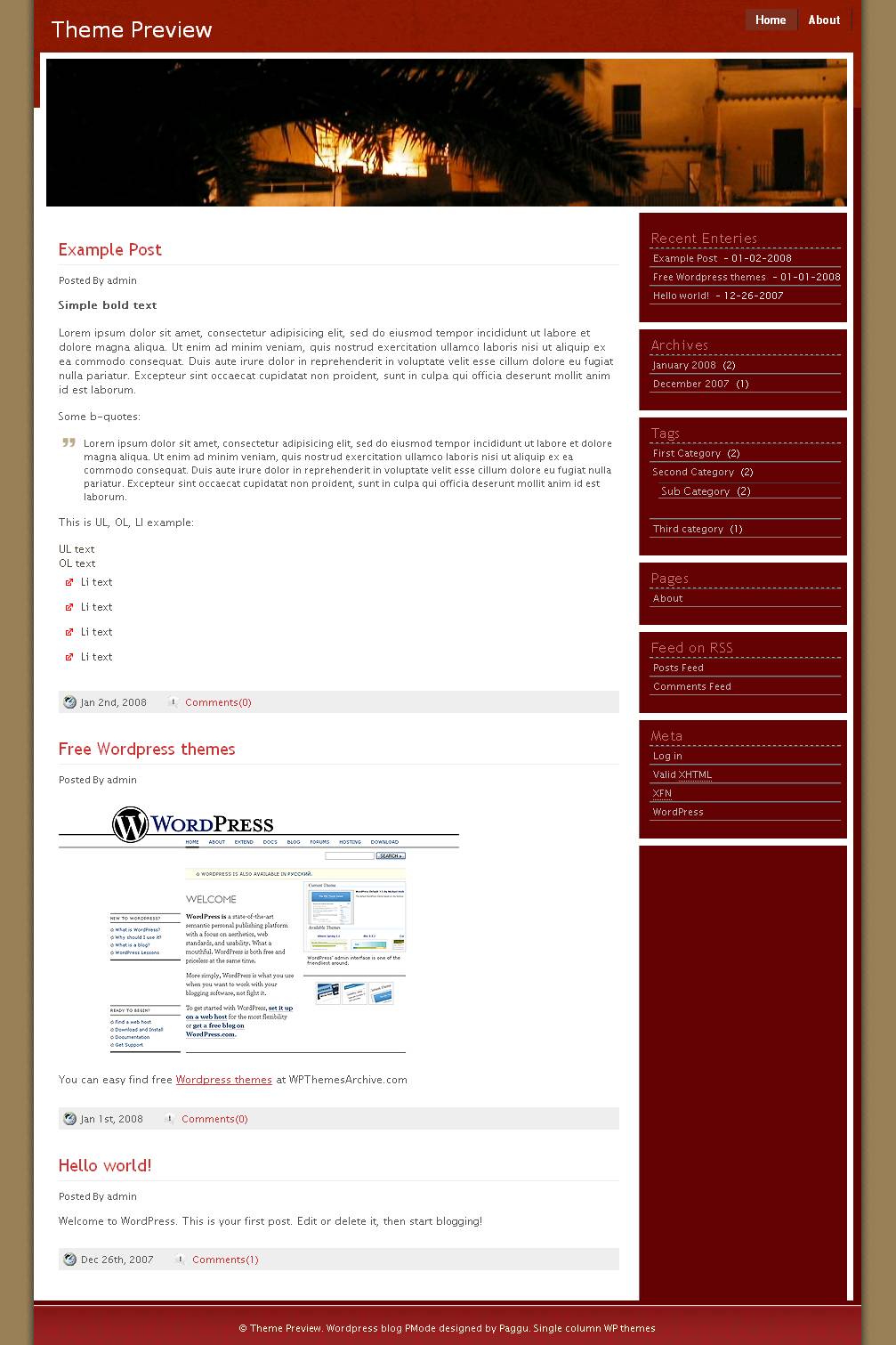 download Pmode theme