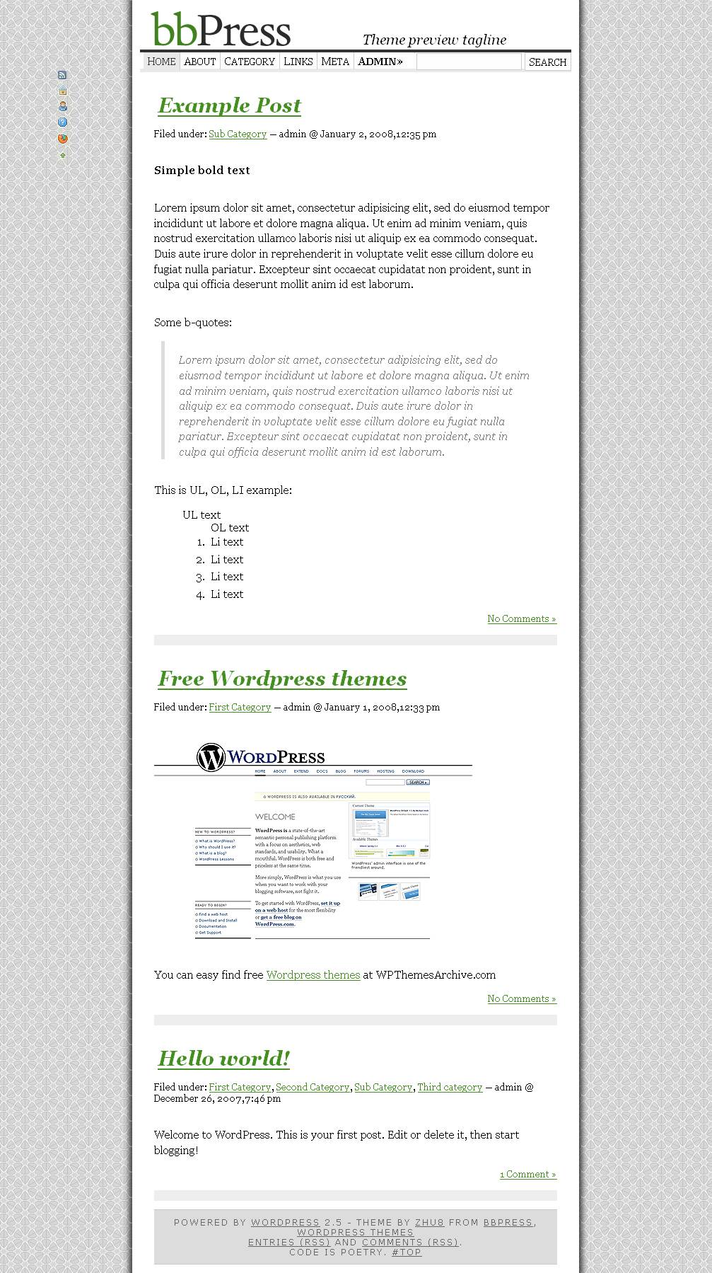 download bbPress theme