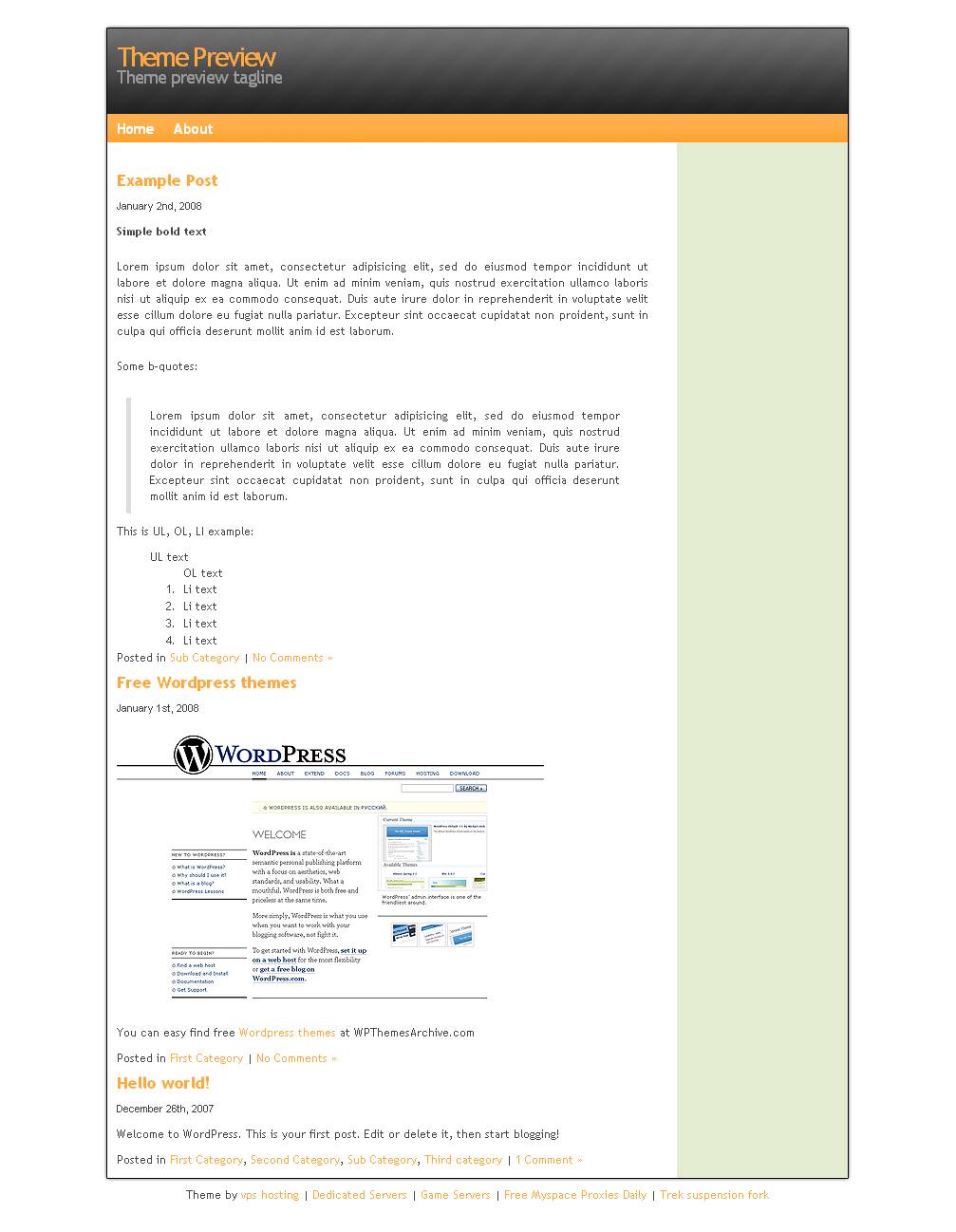download Blackorange theme