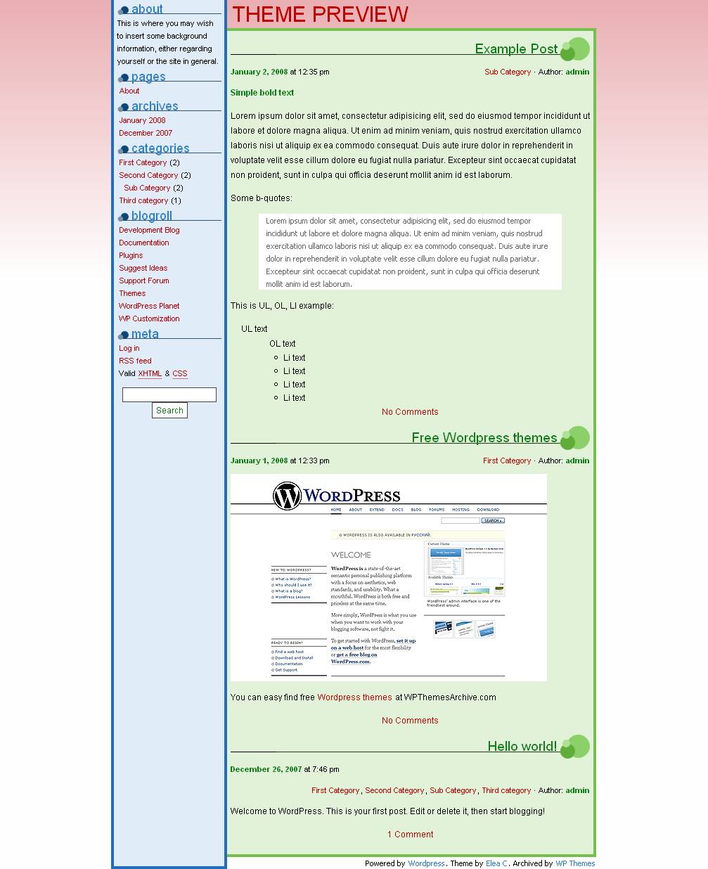 download Offbeat theme