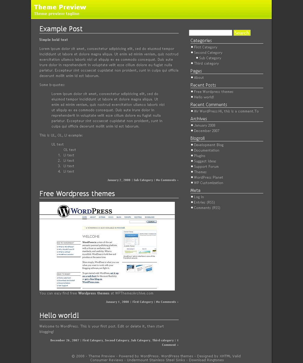 download grey-lime theme