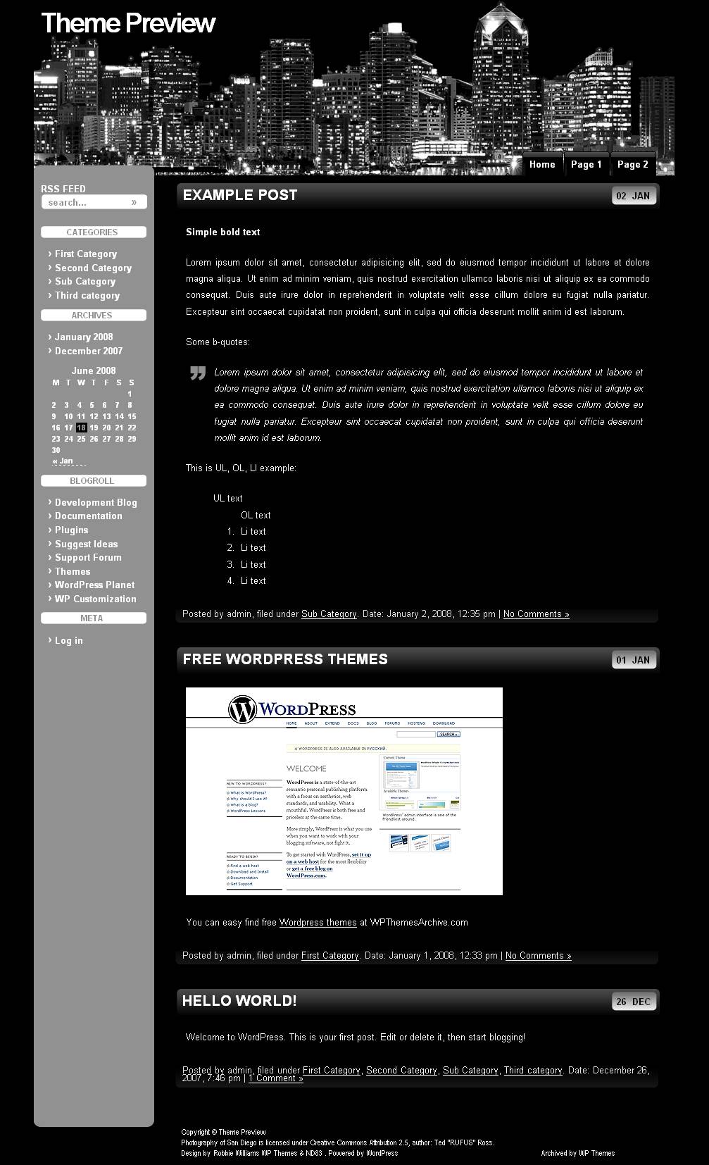 download CityLight Idea theme