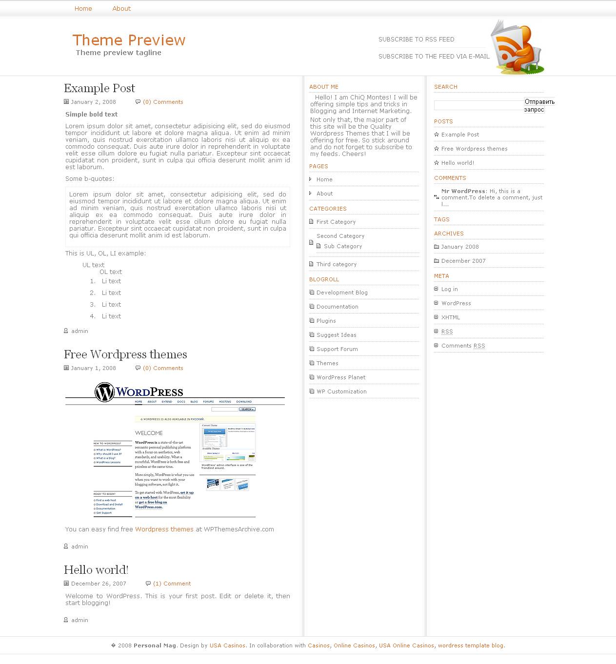 download PersonalMag theme