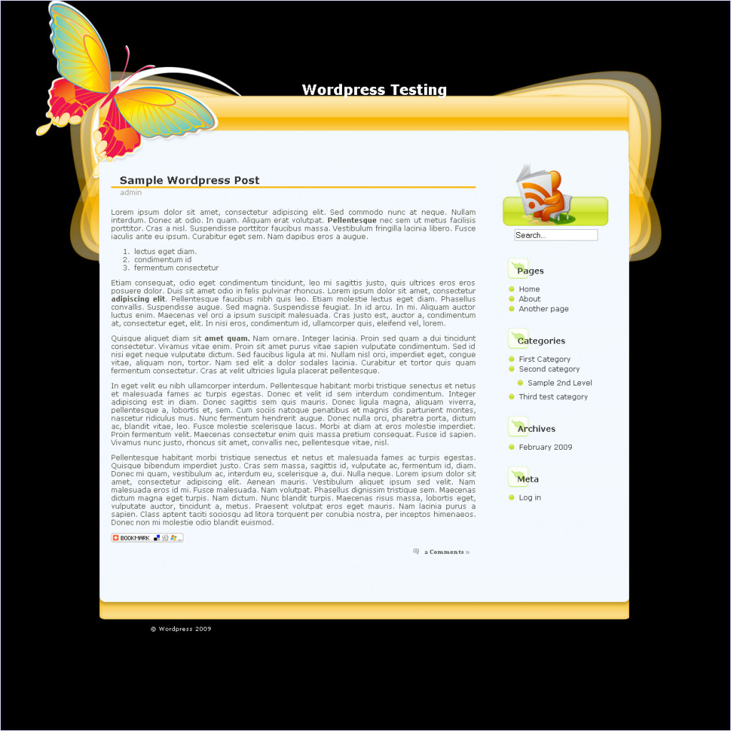 download butterflyeffects theme