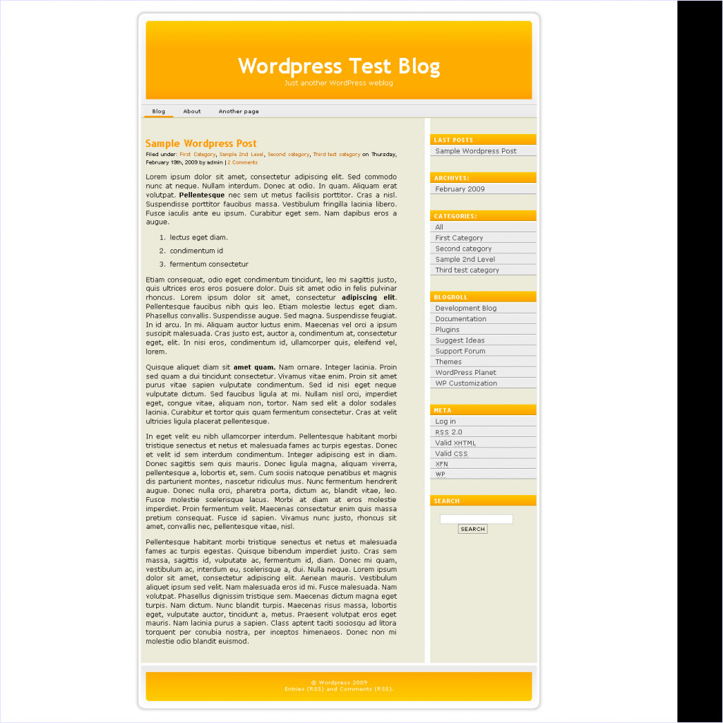 download Nikynik Orange theme