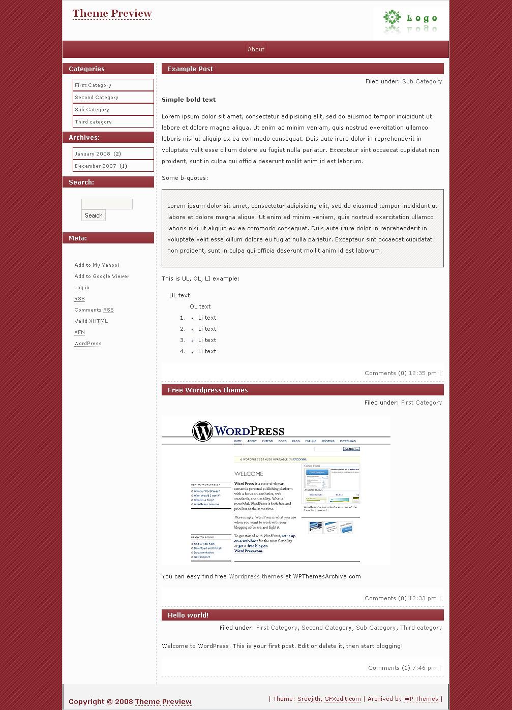 download SoftRed theme
