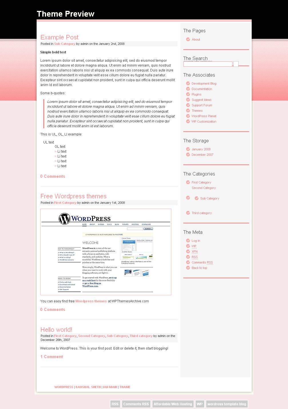 download Red Marinee theme