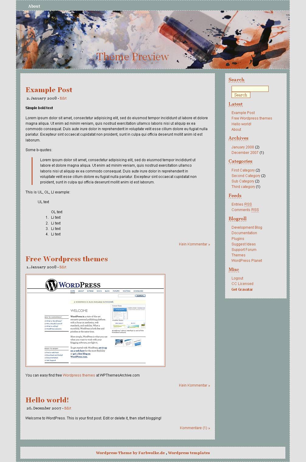 download ART-Farbwolke theme