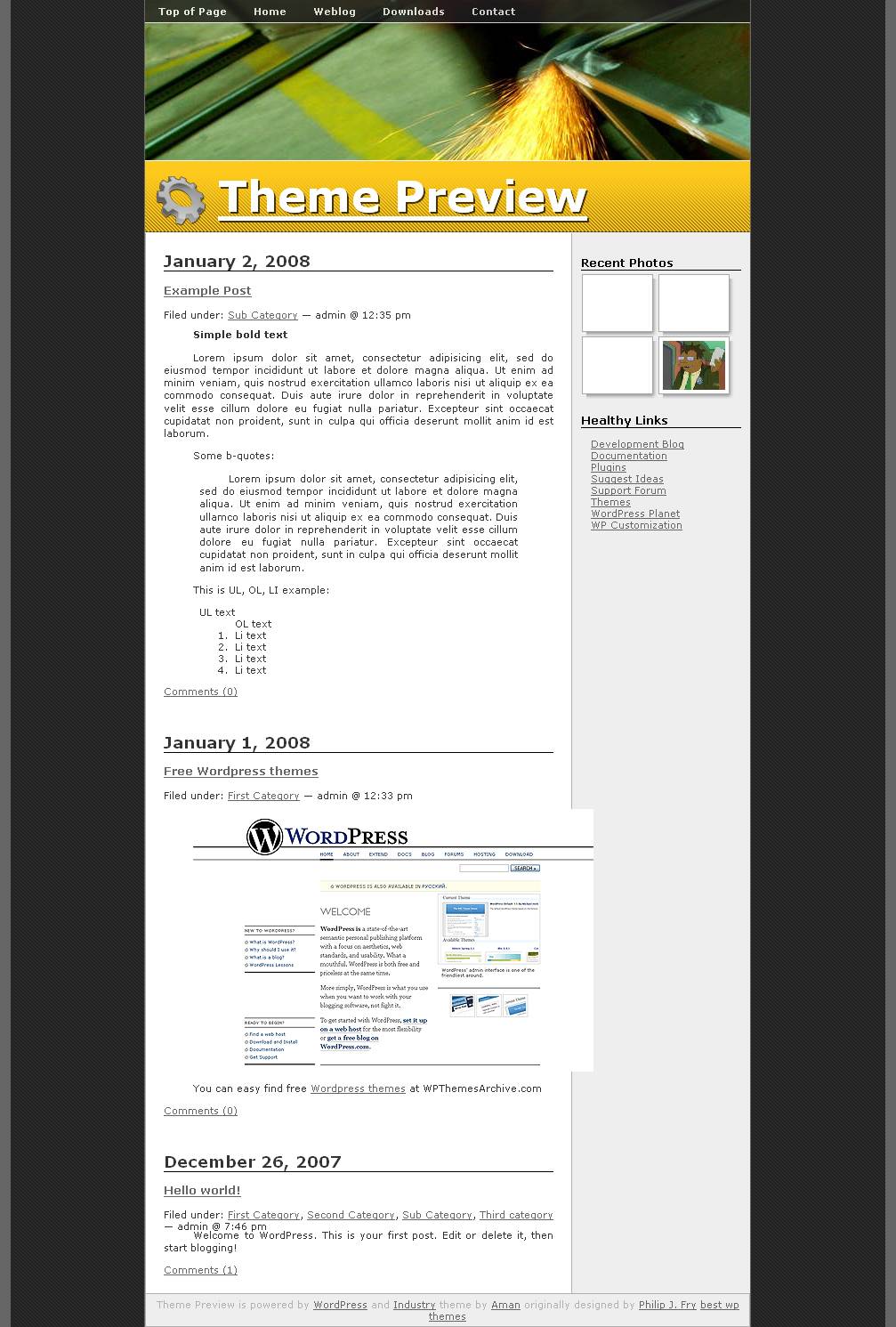 download Industry theme