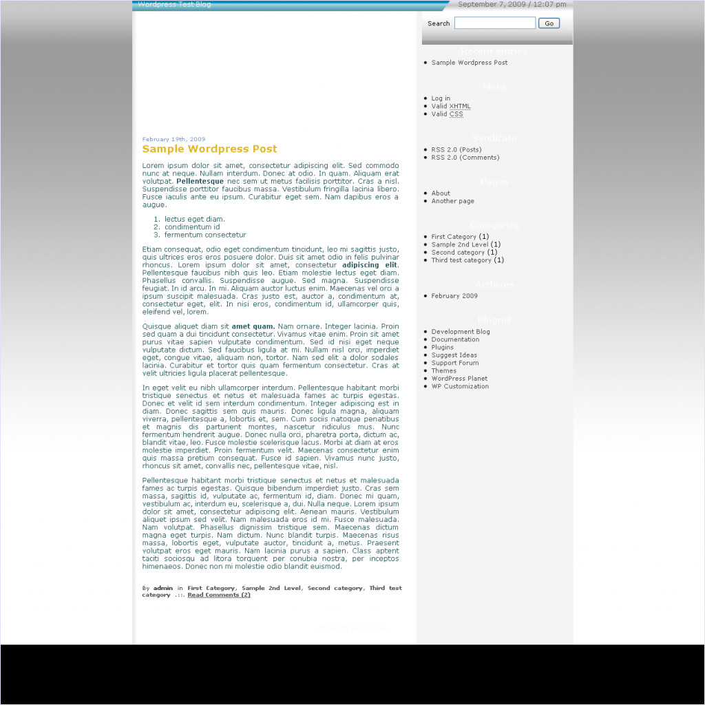 download Techno Plain theme