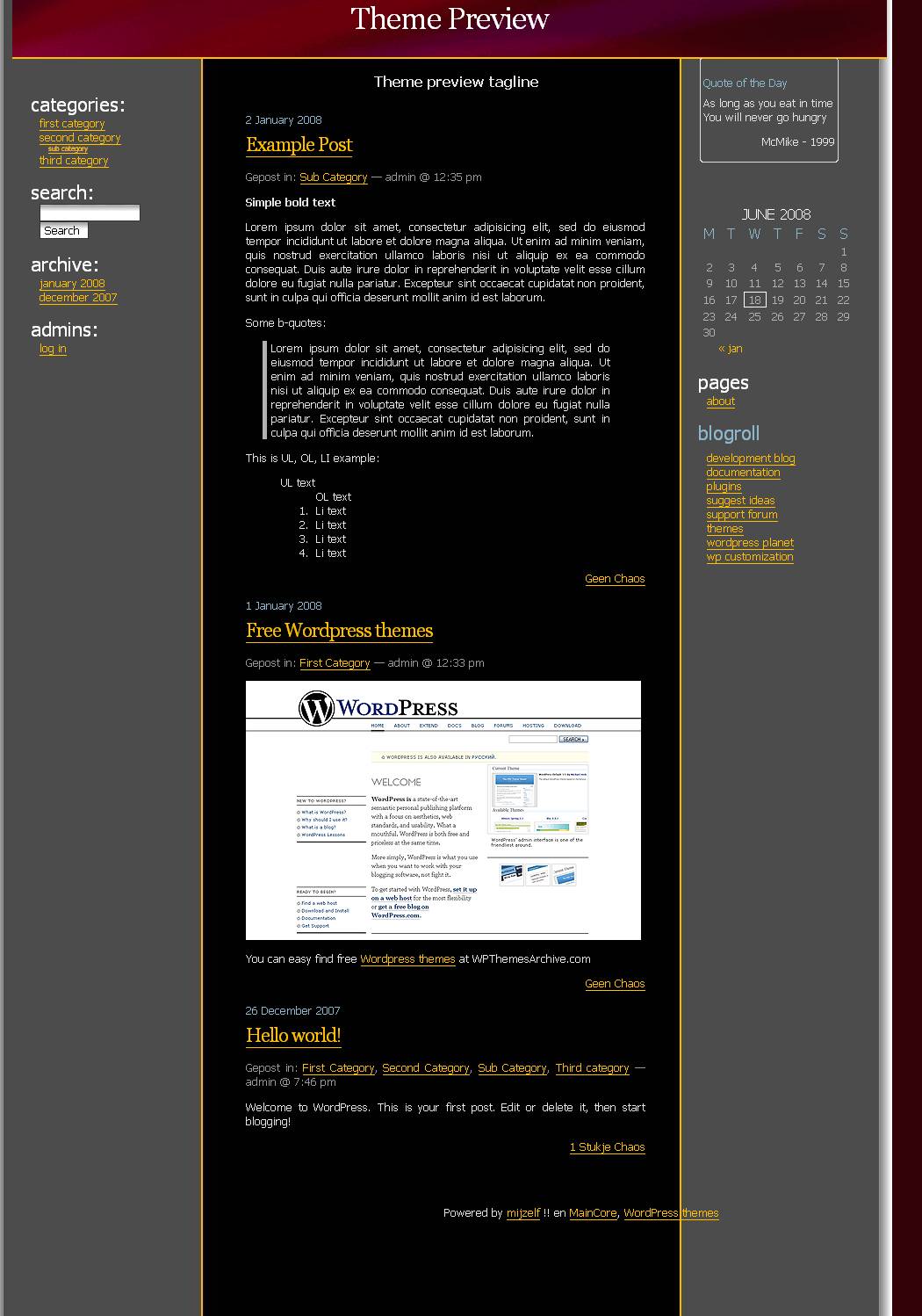 download McFire theme